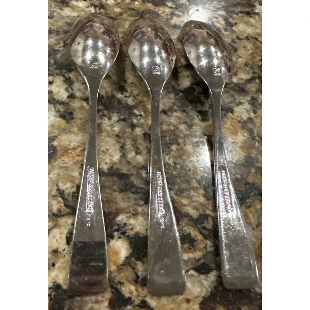 Wedgwood Reflections Sant Andrea Teaspoon Stainless Steel Flatware Set‎ Of 3